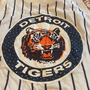 Victoria’s Secret PINK Detroit Tigers rhinestone tank top